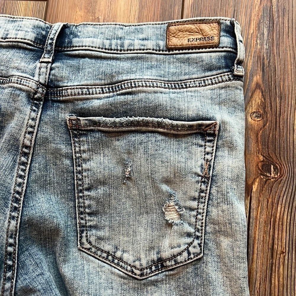 Express vintage skinny high rise original size 2 - Picture 11 of 12